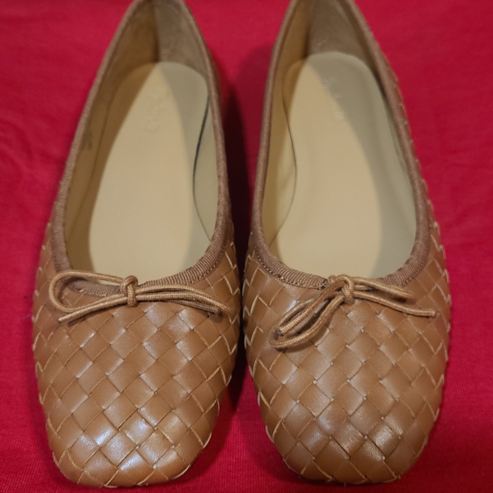 Madewell Tan Woven Loafers